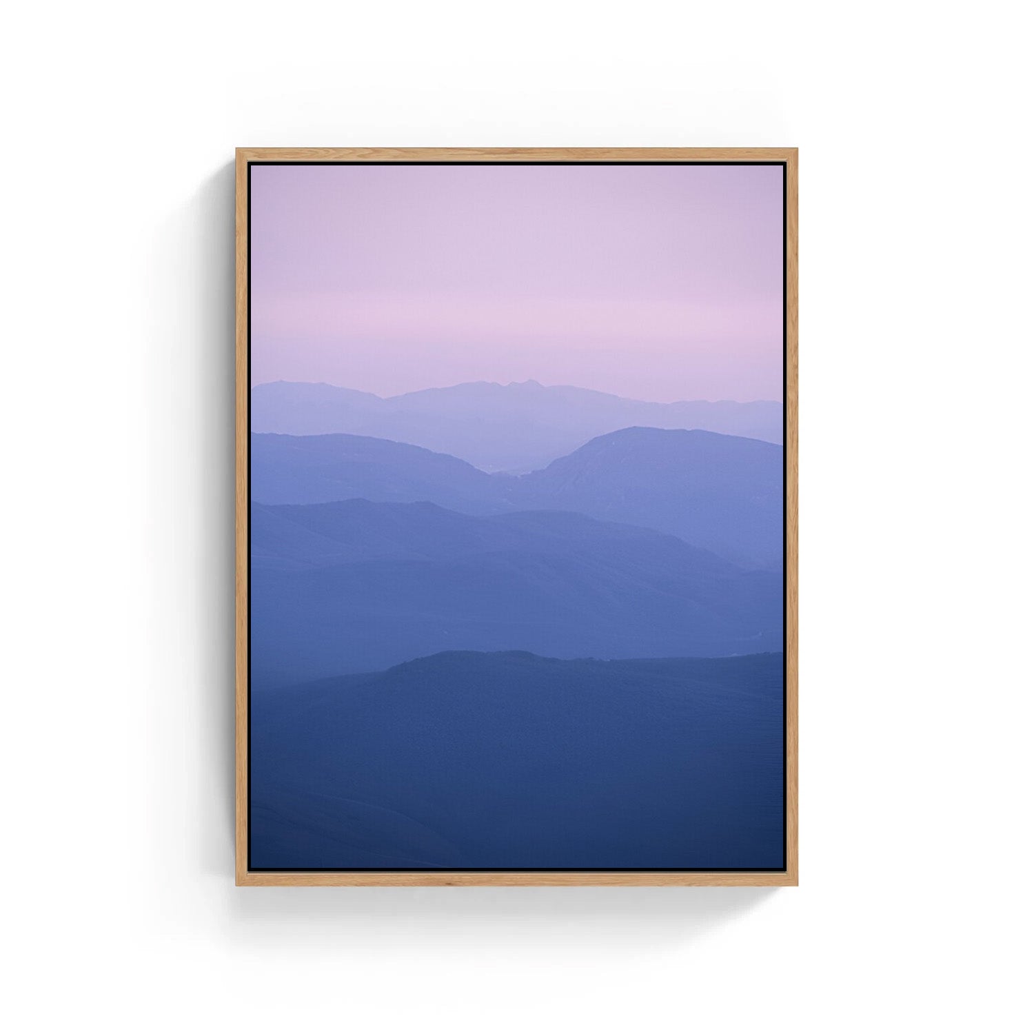Blue Horizon – Abstract Canvas Painting