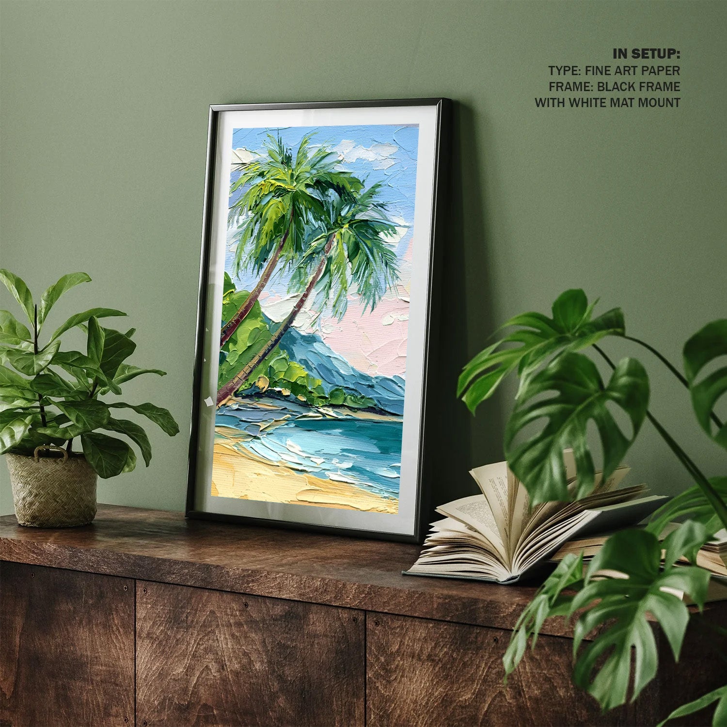 Palm Whispers, Tropical Serenity