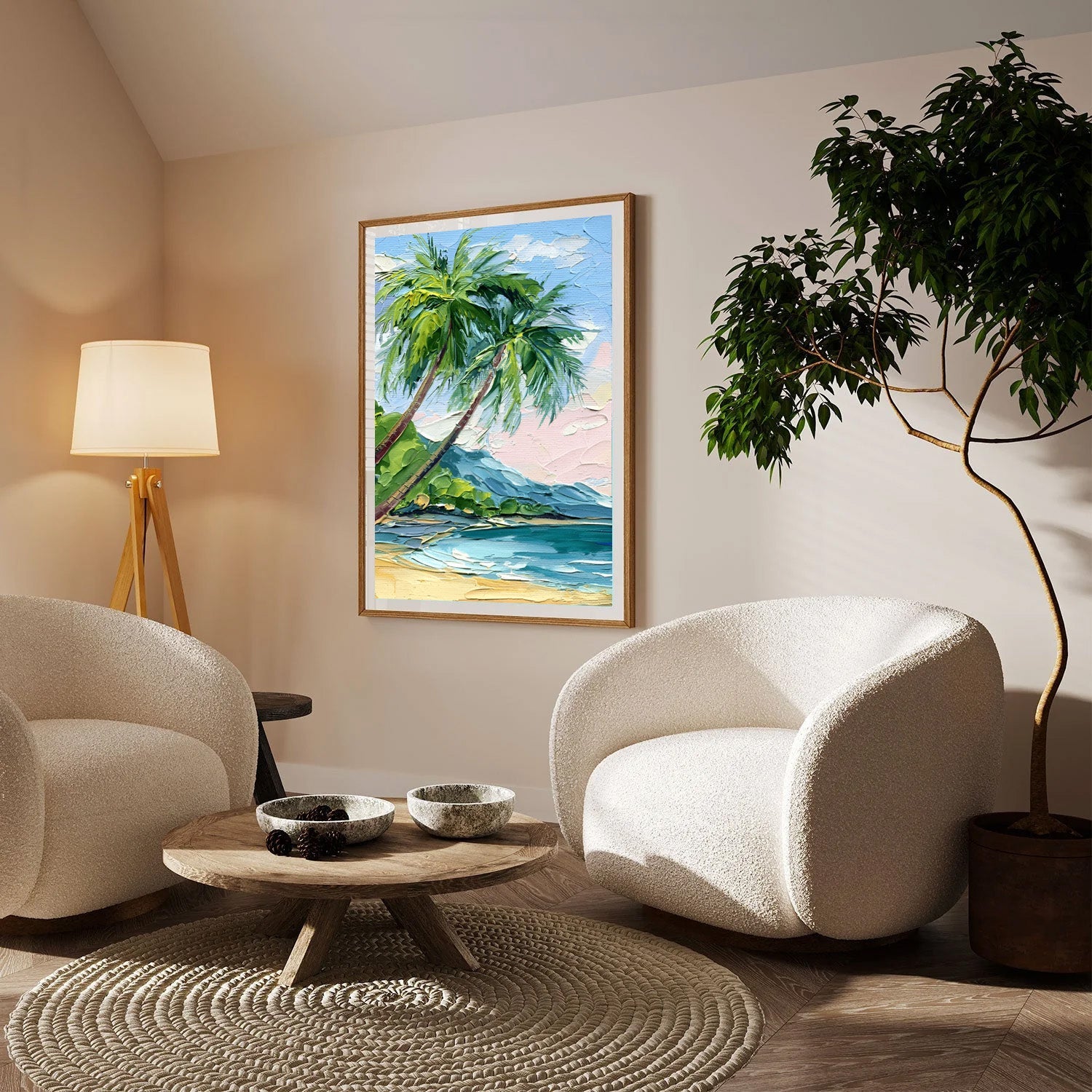 Palm Whispers, Tropical Serenity