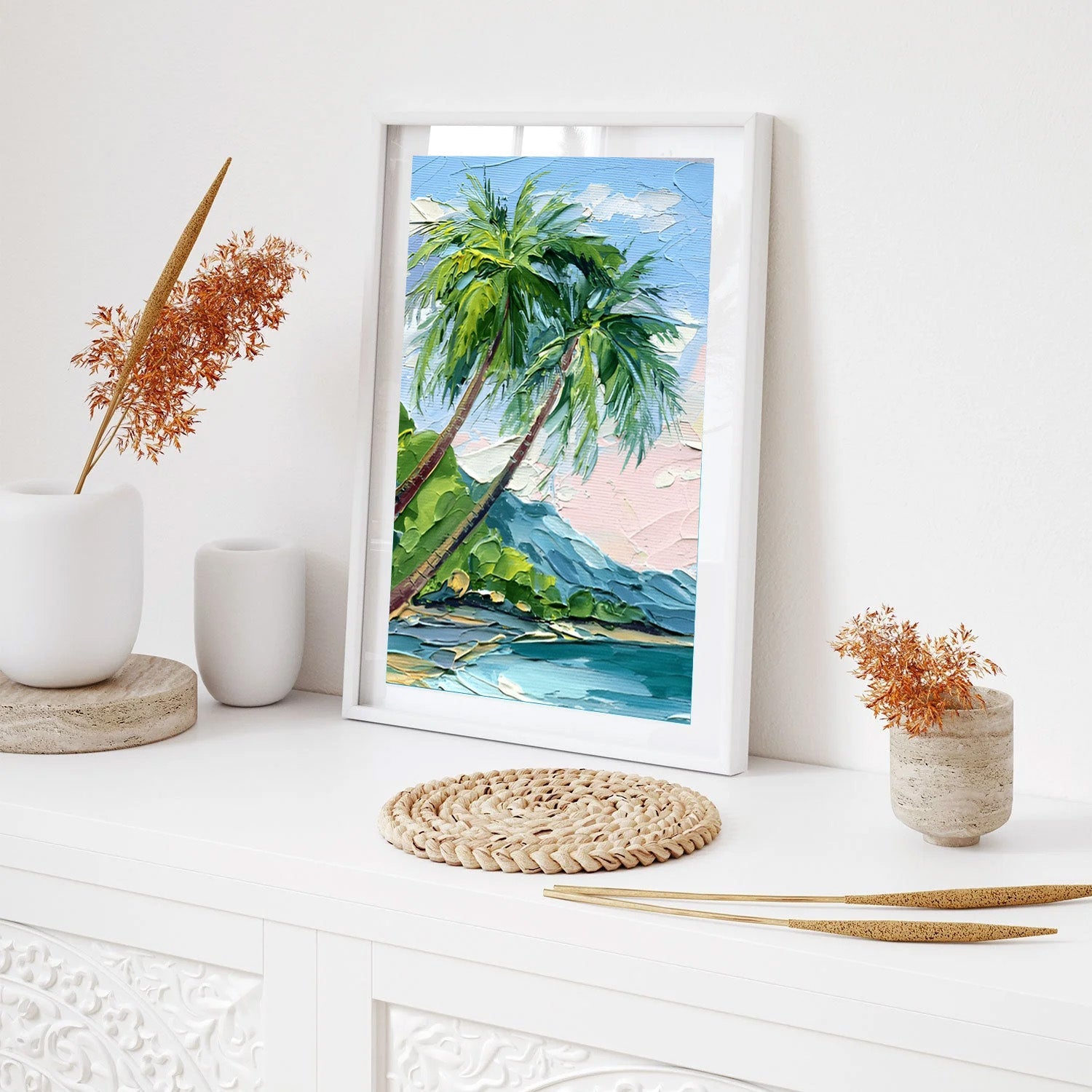 Palm Whispers, Tropical Serenity