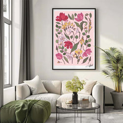 Timeless Elegance: Floral Wall Art Set
