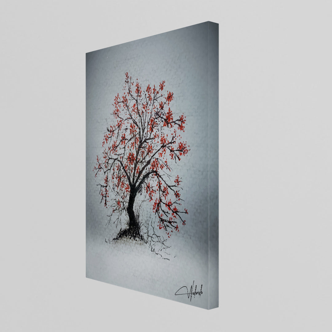 Autumn Whisper – Hand-Illustrated Nature Art Print