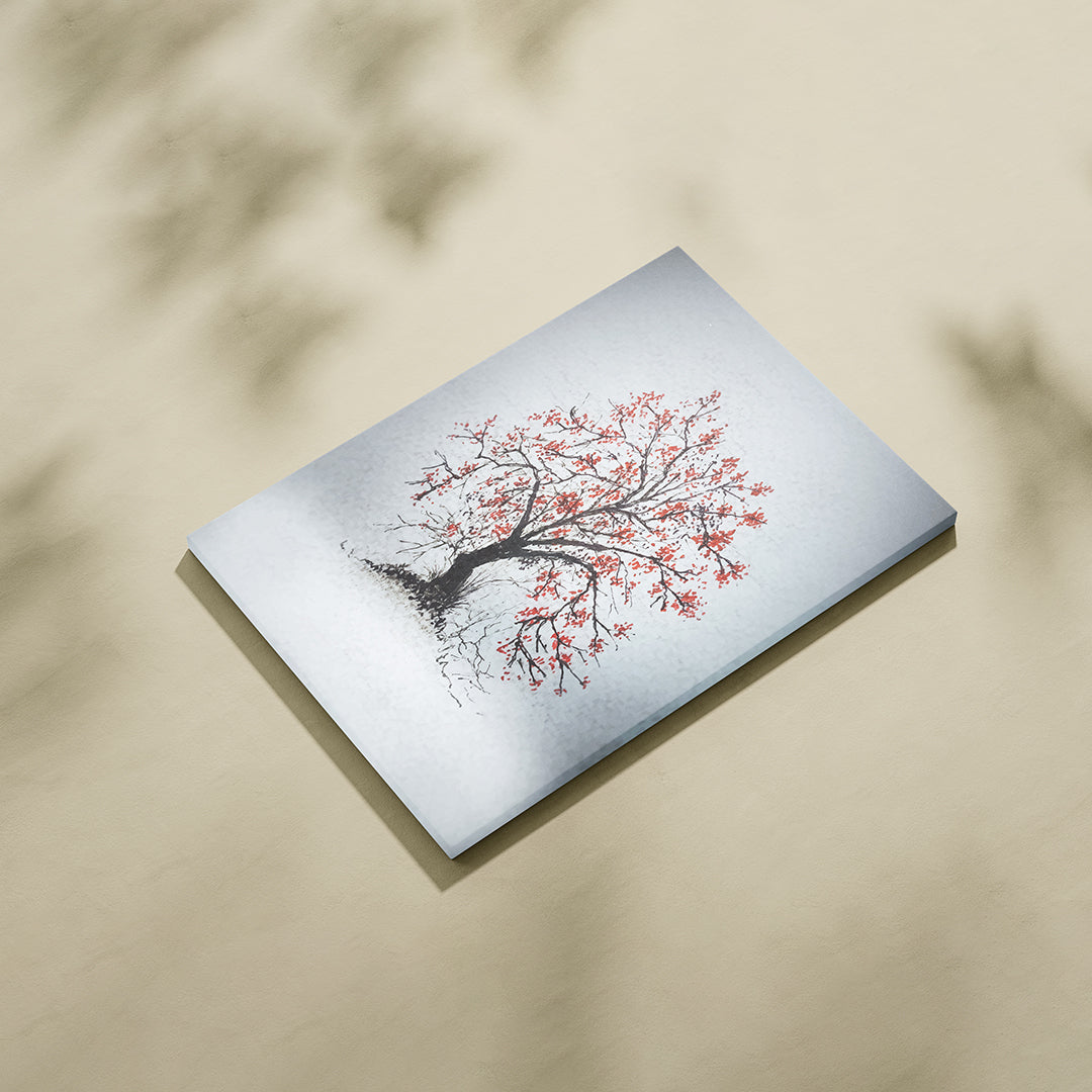 Autumn Whisper – Hand-Illustrated Nature Art Print