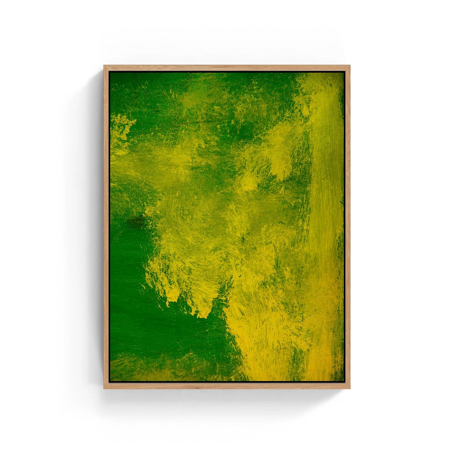 Verdant Pulse – Abstract Canvas Painting