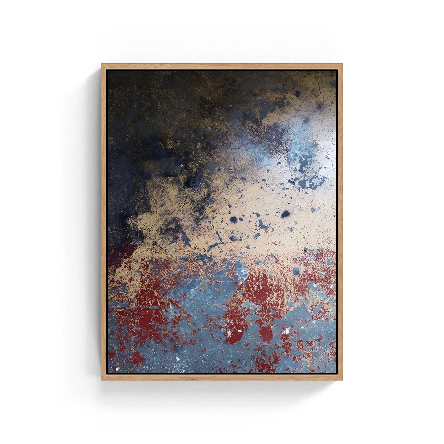 Midnight Terra – Abstract Canvas Art