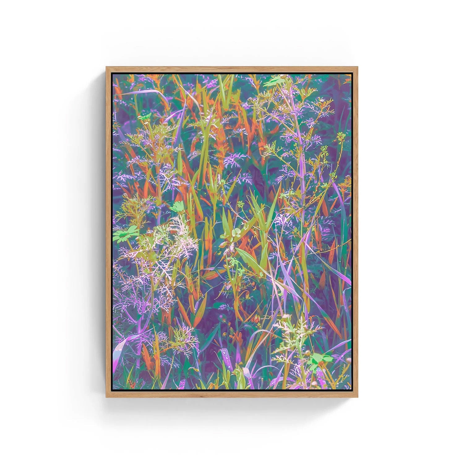 Wild Bloom Reverie – Contemporary Abstract Canvas Art