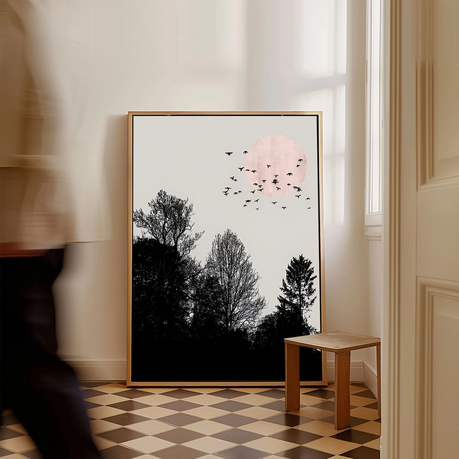 Urban Textures, Abstract Canvas Painting