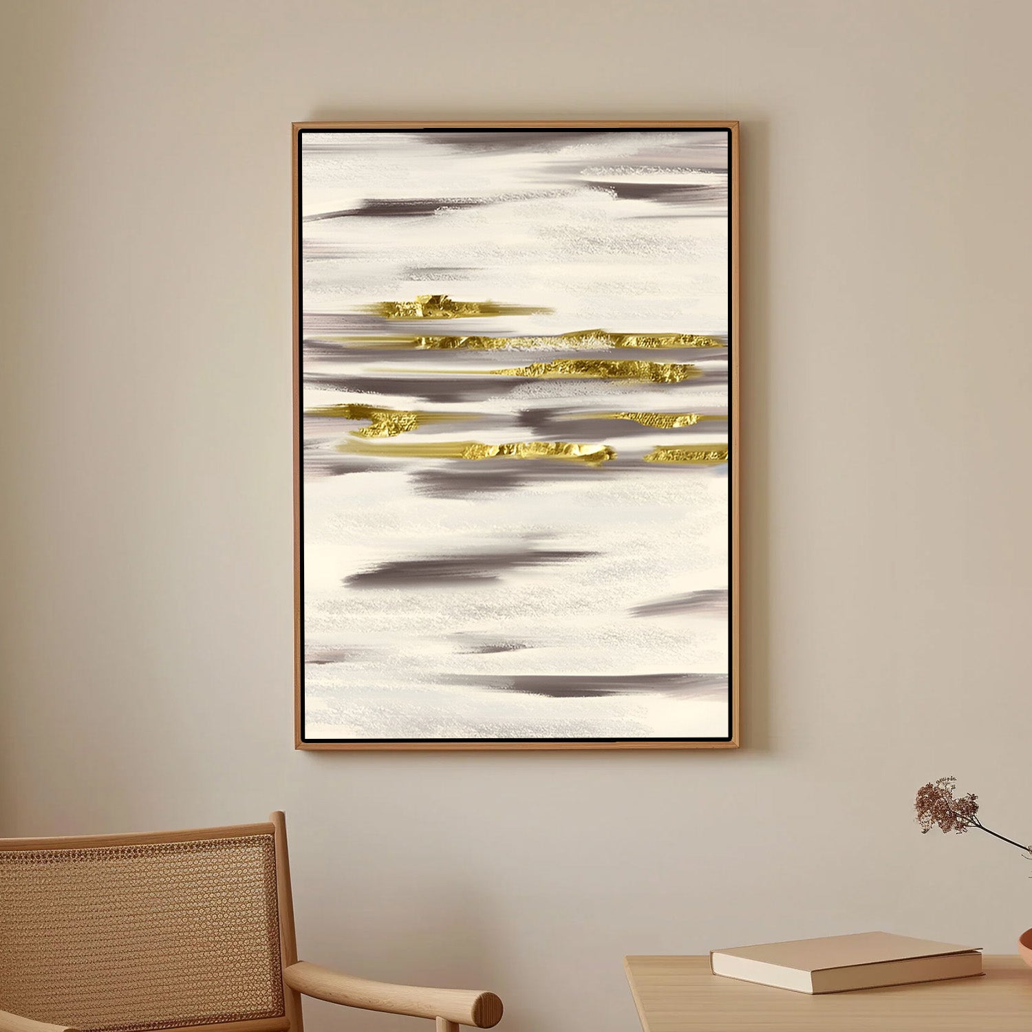 Urban Fragments, Abstract Canvas Painting