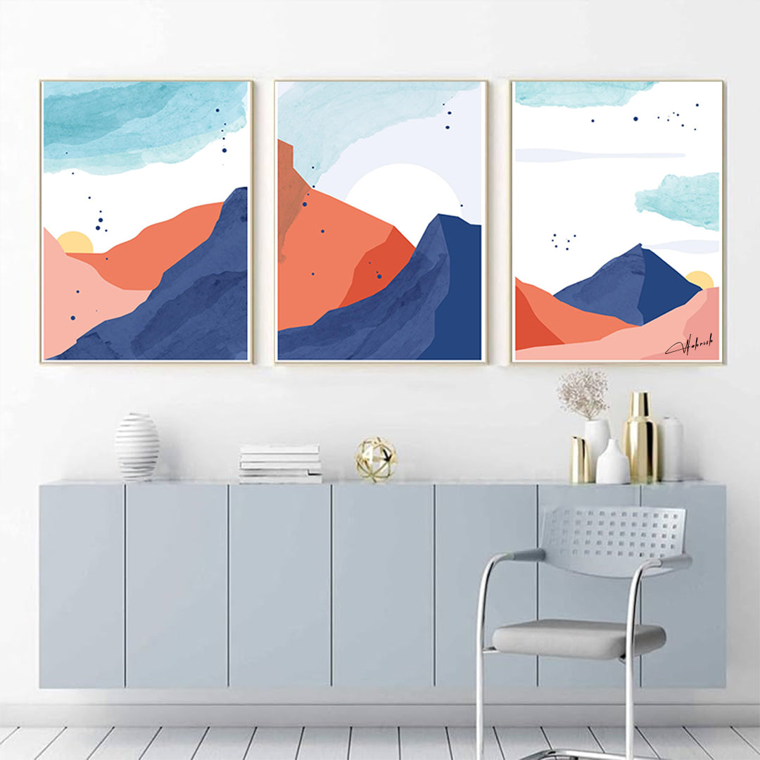 Abstract Botanical Wall Art 