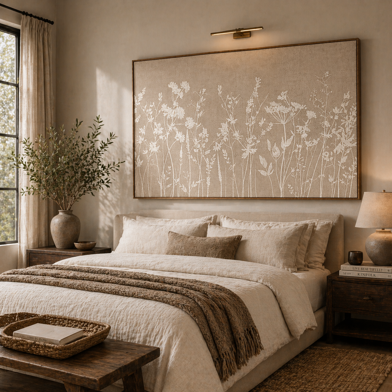 What the Field Remembers Landscape Canvas Painting