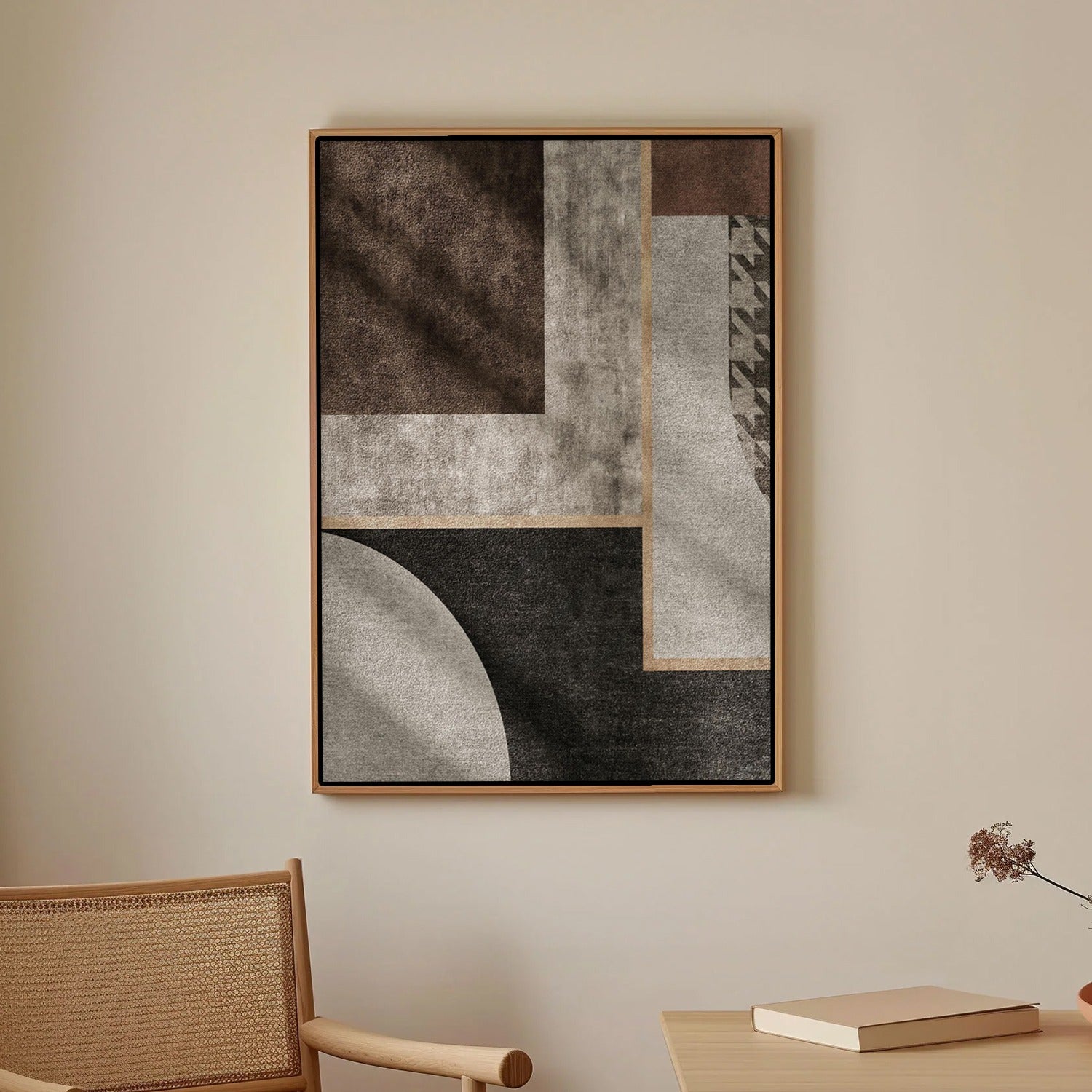 Modern Geometric Abstract Wall Art