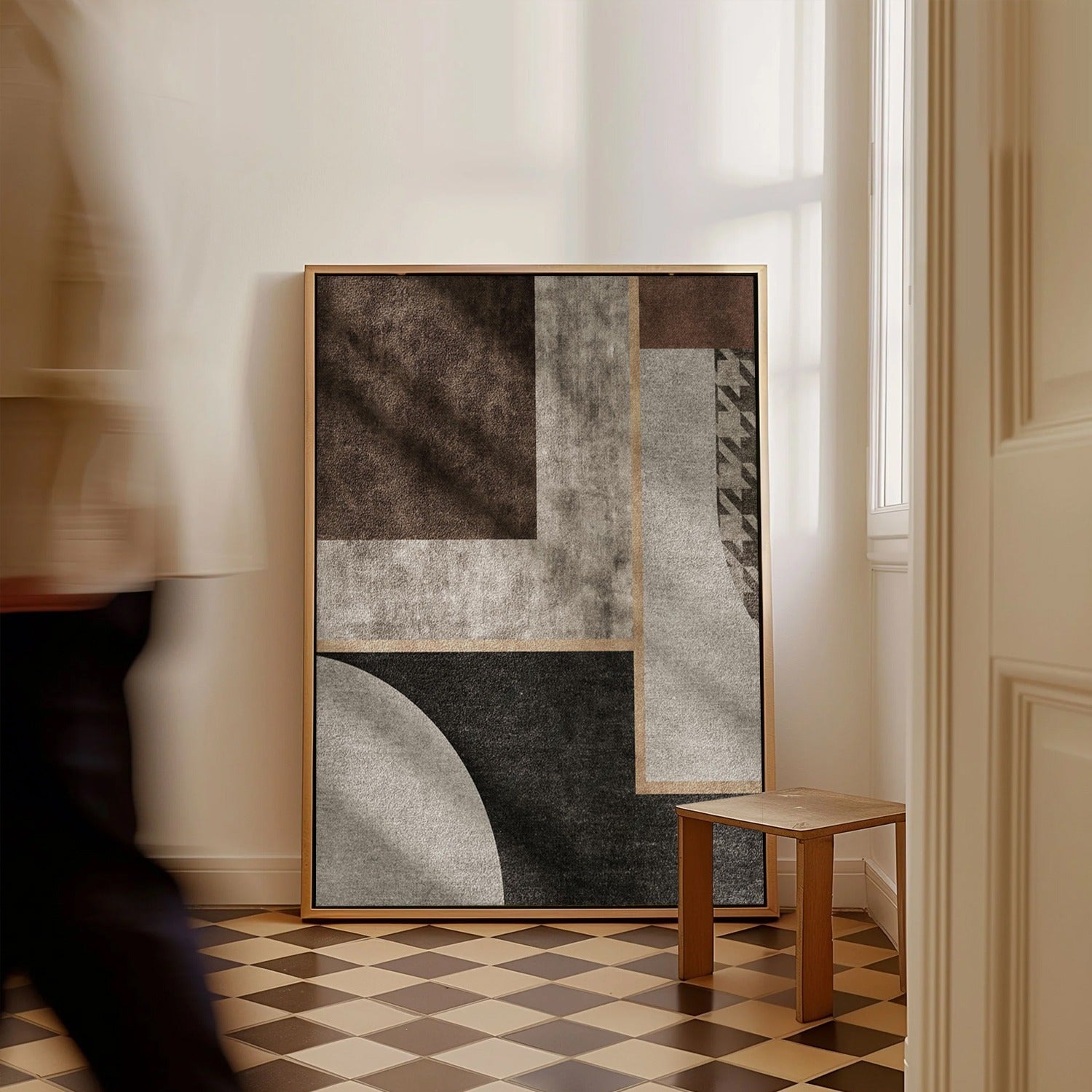 Modern Geometric Abstract Wall Art